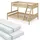 VitaliSpa Etagenbett Everest 140 x 200 cm Kiefer massiv natur beige