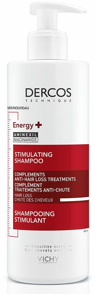 VICHY Dercos Technique Shampooing Energy+ 400 ml shampooing