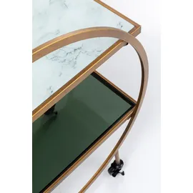 Kare DESIGN Servierwagen Loft Brass 84824 Stahl Gold