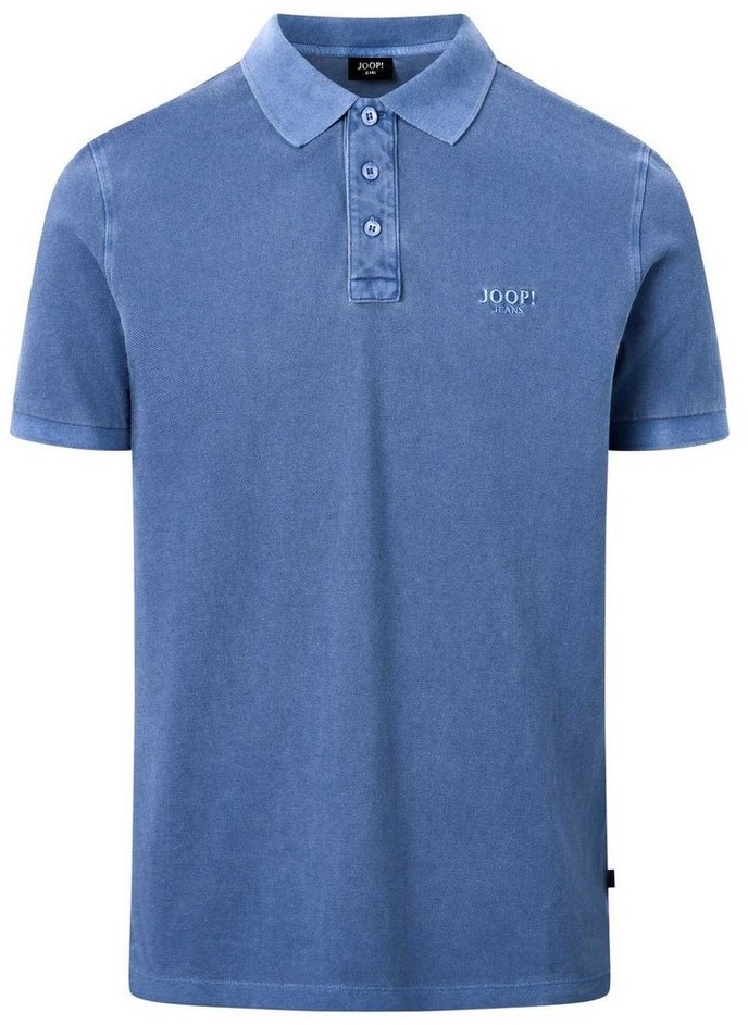 Joop Jeans Poloshirt Herren Poloshirt - JJJ-02Ambrosio, kleines Logo blau S