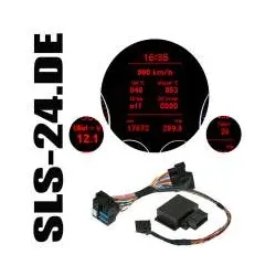 Kufatec 36810 E-MFA Anzeige von Ladedruck, Öltemperatur, Drehzahl, Drehzahl. ...