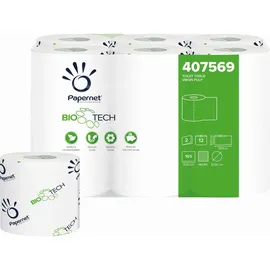 PAPERNET Toilettenpapier 407569 2-lagig 165 Blatt 96 Rollen