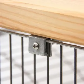 Bellissa Sitzbank Bogengabione 125 x 45 x 54 cm