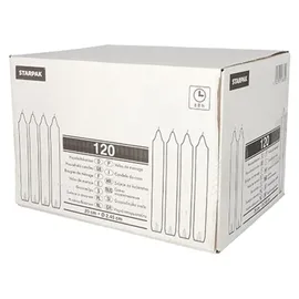 Papstar Haushaltskerzen mit Dornloch 20 cm 120 St. weiß
