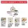 Tefal Ingenio Serenity Kochgeschirr, 11-teilig, Komplett-Edition, Antihaftbeschichtung, Induktion, stapelbar, Pink Clay, L830SB04