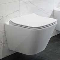 Cersanit City Square Wand-Tiefspül-WC mit WC-Sitz, SZCZ1002353121,
