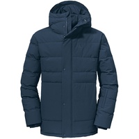 Schöffel Eastcliff Jacket atmungsaktive wasserdichte Winter Wanderjacke Outdoorjacke mit verstellbarer Kapuze und praktische, navy blazer, 52