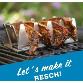bbq rescher Multi-Grillständer 19,5 x 9,5 x 7 cm