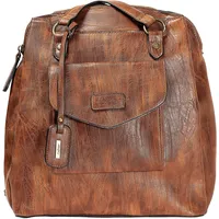 Rieker H1036-22 Handtasche Kunstleder Damen in braun - Gr. S