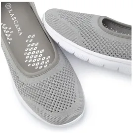 LASCANA Sneaker Ballerinas Damen Grau 43