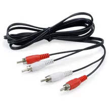 Equip Audio-Kabel 2 x RCA-Stecker 2,5m (147094)