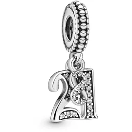Pandora 21. Geburtstag Charm-Anhänger Mehrfarbig 797263CZ