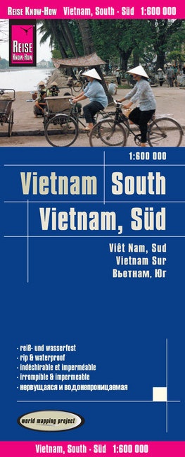 World Mapping Project / Reise Know-How Landkarte Vietnam Süd (1:600.000). South Vietnam / Viet Nam Sud / Vietnam Sur  Karte (im Sinne von Landkarte)