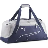 Puma Fundamentals Sports Bag M, puma navy-concrete gray (08) OSFA