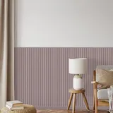 REESE Wandpaneele Pastellrosa | Endleiste 125 cm | Deckenpaneele | Wandverkleidung | kein Bohren | MDF