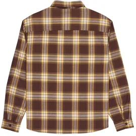 Element All Season 1Pkt Lightweight Langarmhemd - java, cornsilk plaid, - L