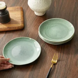 JIWOO Dessertteller Ø19,5 cm grün 4er Set