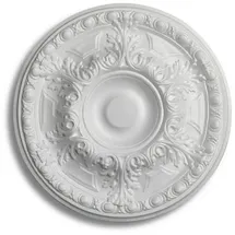 Decosa Rosette Emilia Ø 48 cm Weiß 1 Stück Styropor