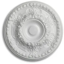 Decosa Rosette Emilia Ø 48 cm Weiß 1 Stück Styropor