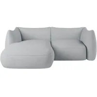 Modulares Ecksofa "Cosy" - Farbe: Vinci 1 (Kühles Beige), Linke Eckanordnung