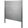 MCW WPC-Sichtschutz 190 x 0 cm Grau
