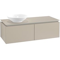 Villeroy & Boch Legato Waschtischunterschrank B57900VK 120x38x50cm, Soft Grey