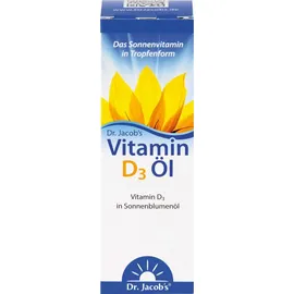 Dr. Jacob's Vitamin D3 Öl Tropfen 20 ml