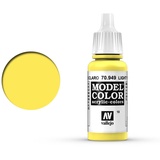 Vallejo Model Color Acrylfarbe, 17 ml hellgelb