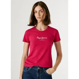 Pepe Jeans New Virginia SS N T-Shirt pink penn Pink), M, Rosa (Penn Pink), M - M