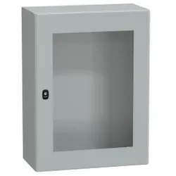 Schneider Electric NSYS3D8630T Spacial S3D tspt Tür ohne Montageplatte H800xB600xT300.IP66 IK08 RAL7035.