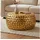 FineBuy Couchtisch Gold Aluminium 66 x 32 cm