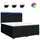 vidaXL Boxspringbett 180 x 200 cm Schwarz