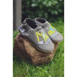 HOBEA-Germany Kinderschuhe RecyStep Bagger grau 20/21 (12 - 18 Monate) Gripwalksohle
