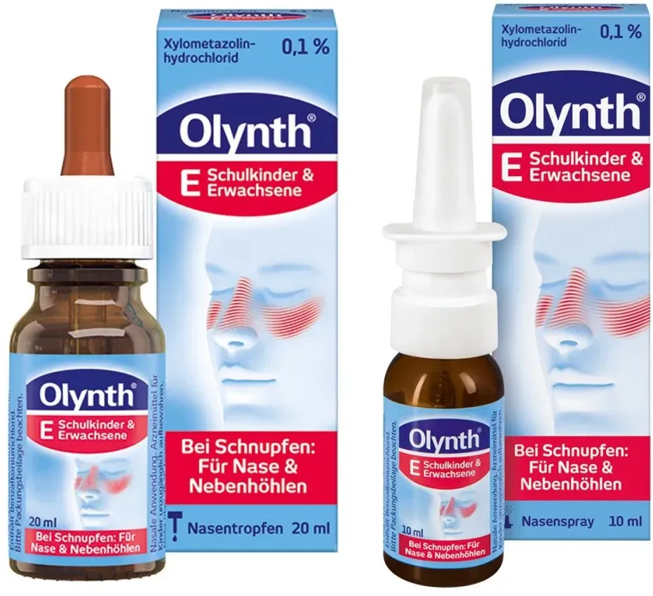 Olynth 0,1% für Schulkinder und Erwachsene Nasentropfen + Nasens