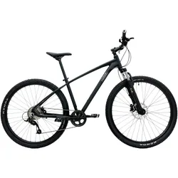 Mountainbike HAWK BIKES "Trail One" Gr. 43, schwarz, Fahrräder, 43cm, 29 Zoll (73,66cm), für Damen und Herren, Kettenschaltung