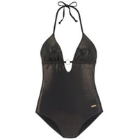 LASCANA Badeanzug Damen schwarz Gr.40 Cup A/B