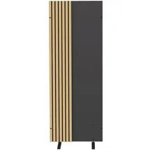 Kerkmann Akustik-Trennwand Oxford 60 x 165 cm anthrazit