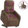 vidaXL Massagesessel mit Aufstehhilfe Polyester 144 x 77,5 x 0 cm Braun