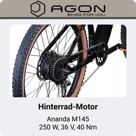 Agon Alpha 27,5 Zoll RH 54 cm Unisex schwarz/beige