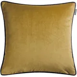 Musterring Kissenbezug Corner 45 x cm Polyester Gelb Senf