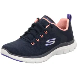 Skechers Damen Schnürschuh Flex Appeal 4.0 in blau