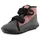 Leguano Barfußschuh LEGUANO "LEGUANITO SCIPPO", Kinder, Gr. 26, rosa (grau, rosa), Textil, Schuhe Barfußschuh, Klettschuh, Bequemschuh, Flat mit verstellbaren Klettverschlüssen