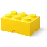 LEGO Aufbewahrungsbox LEGO Storage Brick 6 8,5 l 6-tlg. gelb