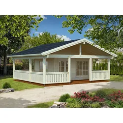 Palmako Ferienhaus Agneta 18,8+28,8 m2 - 70 mm