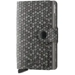 SECRID - MINIWALLET - HEXAGON - grey