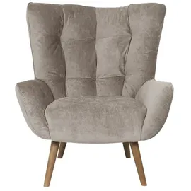 Soho Polstersessel Jolyn ¦ grau ¦ Maße (cm): B: 87 H: 100 T: 86.0