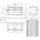 Villeroy & Boch Waschtischunterschrank 2 Auszüge 100 x 54,8 x 50 cm Black Oak