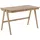 MCA Furniture Schreibtisch Delia Asteiche massiv geölt mit Schubladen, Breite 120 cm