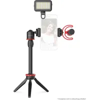 Walimex VG350 Smartphone Video Kit schwarz