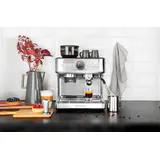 GASTROBACK Design Espresso Advanced Duo silber mit Milchaufschäumer